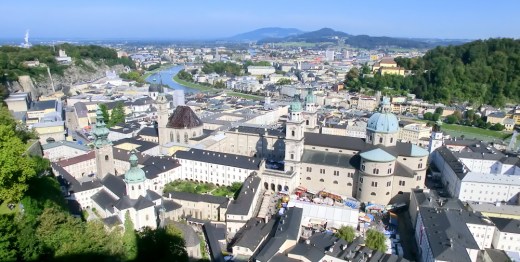 Overlooking the Altstadt from the Hohensalzburg